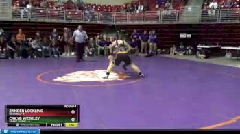 182 lbs Round 1 (3 Team) - Cailyb Weekley, Grand Island vs Zander Lockling, Hastings