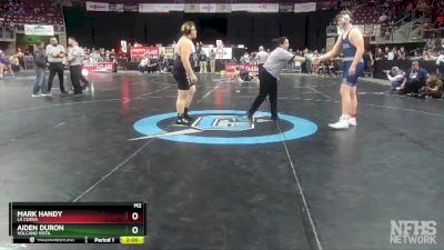 5A 285 lbs Champ. Round 1 - Aiden Duron, Volcano Vista vs Mark Handy, La Cueva