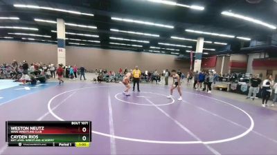 125 lbs Quarterfinal - Cayden Rios, NXT Level Wrestling Academy vs Weston Neutz, Wave Wrestling Club