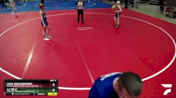 125 lbs Quarterfinals (8 Team) - AJ Sele, STMA (St. Michael/Albertville) vs Jace Ignaszewski, Maple River/United South Central