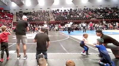 36 lbs Consolation - Peyton Bas, Topeka Blue Thunder vs Ryder Scott, Verdigris Youth Wrestling