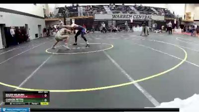 152 lbs Cons. Round 5 - Kaleb Wilburn, Milan Tribe Wrestling Club vs Carson Fettig, Husky Wrestling Club