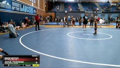 44-48 lbs Round 3 - Nixon Nestico, Roy Wrestling Club vs Samuel Polkowske, Empire Battle School