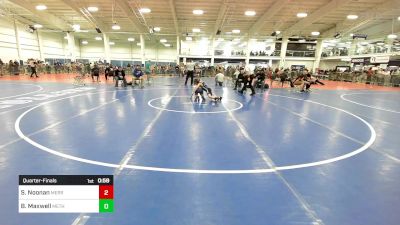 87 lbs Quarterfinal - Shawn Noonan, Merrimack vs Brendan Maxwell, Methuen