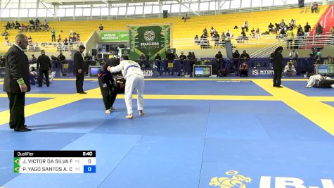 JOÃO VICTOR DA SILVA FEITOSA vs PEDRO YAGO SANTOS A. CAMPOS 2024 Brasileiro Jiu-Jitsu IBJJF