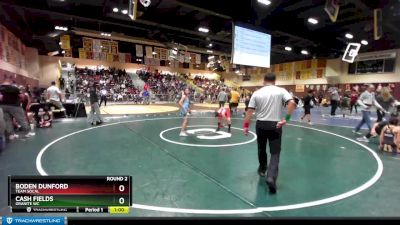 92 lbs Round 2 - Cash Fields, Granite WC vs Boden Dunford, Team SoCal