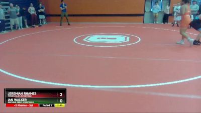 195 lbs Quarterfinal - Jeremiah Rhames, Young Guns Nashville vs Ian Walker, Ground Zero Wrestling