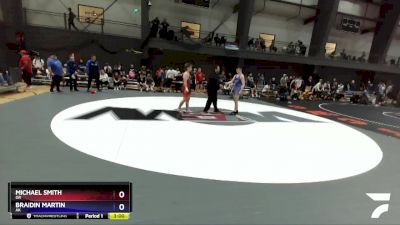 157 lbs Cons. Round 2 - Michael Smith, OR vs Braidin Martin, AK