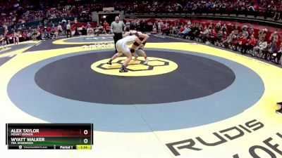 D1-215 lbs Quarterfinal - Alex Taylor, Mount Vernon vs Wyatt Walker, Tre. Edgewood