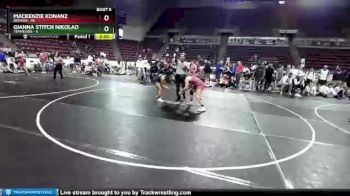 W-164 lbs Round 1 (16 Team) - MacKenzie Konanz, Indiana vs Gianna Stitch Nikolao, Tennessee