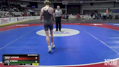 1A-4A 113 Quarterfinal - Trent Hopkins, Saks Sr vs Luke Robbins, St James