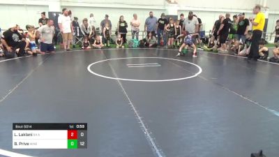 50 lbs Round 3 - Lilly Laklani, 84 Athletes (VA) vs Brandon Prive, Mineral Wells Bulldawgs