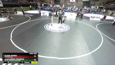 59-64 lbs Semifinal - Alana Nunez, Pounders WC vs Alexandria Chagoya, So Cal Hammers Wrestling