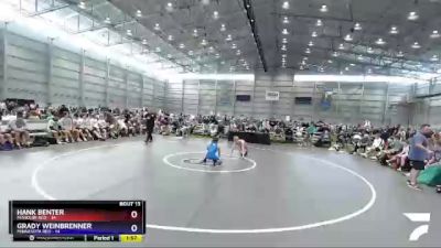 113 lbs Quarters & 1st Wb (16 Team) - Hank Benter, Missouri Red vs Grady Weinbrenner, Minnesota Red