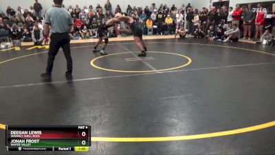 24 lbs Round 2 - Jonah Frost, Wapsie Valley vs Deegan Lewis, Waverly-Shell Rock