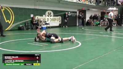 113 lbs Cons. Round 5 - Bodee Miller, Oak Harbor vs Carter Slubowski, Hilliard Darby