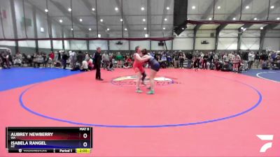 190 lbs Round 3 - Aubrey Newberry, WA vs Isabela Rangel, MT