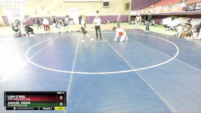 215 lbs 5th Place Match - Samuel Swais, ISI Wrestling Club vs Liam O`Neil, WOW Wrestling Club