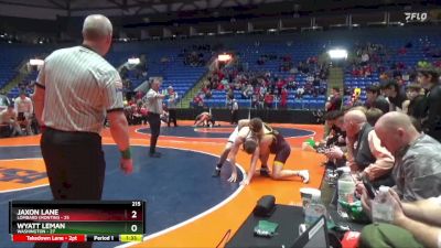 215 lbs Finals (8 Team) - Wyatt Leman, Washington vs Jaxon Lane, Lombard (Montini)