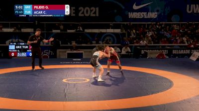 65 kg Semifinal - Georgios Pilidis, Gre vs Cavit Acar, Tur