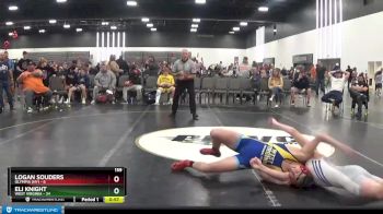 159 lbs Round 3 (8 Team) - Eli Knight, West Virginia vs Logan Souders, Olympia (NY)