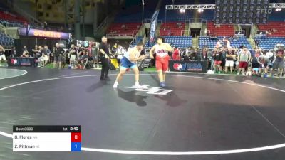 285 lbs Rnd Of 64 - Quinnton Flores, Washington vs Zachary Pittman, Nebraska