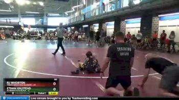 80 lbs Round 2 (10 Team) - Rj Whorton, Panda Wrestling Academy vs Ethan Halstead, Alabama Elite Black&nbsp;