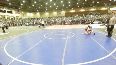 46 lbs Quarterfinal - Sterling Welsh, Patriot Mat Club vs Joseph Stigi, Fallon Outlaws WC