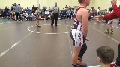 60 lbs Rr Rnd 3 - Jackson Strittmatter, ACES K-4 vs Beckham Borchin, All American K-4