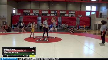 12U - 115 lbs Round 3 (4 Team) - Chloe Bobo, Alexander City Youth Wrestling - 12U vs Abbigail Meyer, Madison County Youth Wrestling - 12U