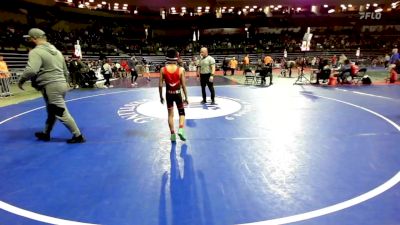 70 lbs Consi Of 8 #1 - Sebastian Franco, Steel Valley Renegades vs Mason Straile, Jersey 74