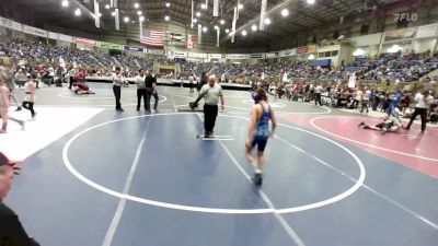 81 lbs Round Of 16 - Easton Zeldenthuis, North Fork vs Efrain Vasquez, Fort Lupton