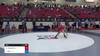 79 kg Rnd Of 16 - Luca Augustine, Pittsburgh Wrestling Club vs Joshua Barr, Team Donahoe Wrestling Club