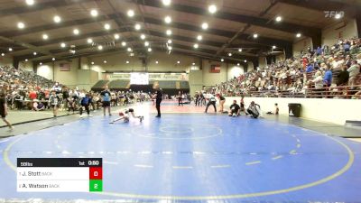 58 lbs Quarterfinal - Jackson Stott, Backyard Bullies Wrestling Club vs Asher Watson, Backyard Brawlers Wrestling Club