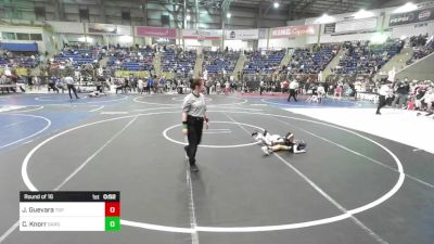 46 lbs Round Of 16 - Jayden Guevara, Top Notch vs Charlie Knorr, Sargent Wrestling