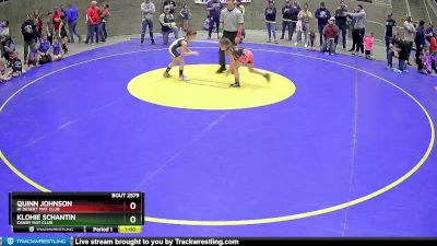 60 lbs 5th Place Match - Klohie Schantin, Canby Mat Club vs Quinn Johnson, Hi Desert Mat Club