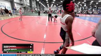 76 lbs Rd# 2 10:30am Friday - Kooper Deputy, POWA vs Quinn Bagnell, PA Blue