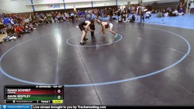 124-127 lbs Round 3 - Gavin Bentley, Cheyenne East vs Isaiah Schmidt, Laramie