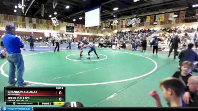 108 lbs Cons. Semi - Cole Lewis, Rancho Bernardo Wrestling vs Ronin McCrea, Rancho Bernardo Wrestling