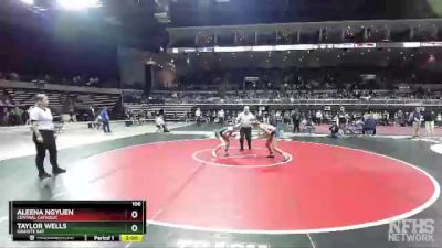 106 lbs Semifinal - Taylor Wells, Granite Bay vs Aleena Ngyuen, Central Catholic