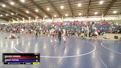 136 lbs Cons. Round 1 - Holden Hoiness, MT vs Sergio Macias, AZ