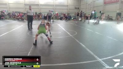 60 lbs Cons. Semi - Andrew Morgan, Massillon Perry vs Jase Degenkolb, Burgettstown