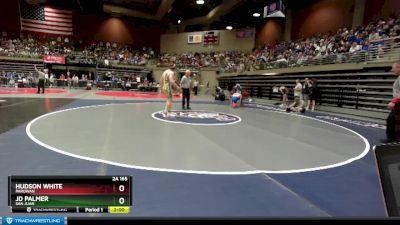 2A 165 lbs Quarterfinal - JD Palmer, San Juan vs Hudson White, Parowan