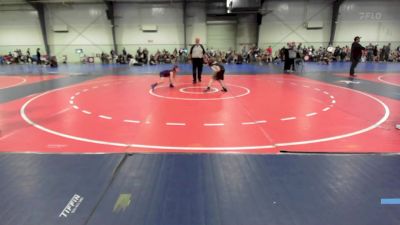 65 lbs Rr Rnd 1 - Nora Calhoun, Junior Indian Wrestling 2 vs Cayden Smith, Junior Indian Wrestling