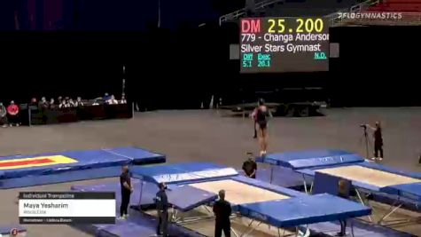 Maya Yesharim - Individual Trampoline, World Elite - 2021 USA Gymnastics Championships
