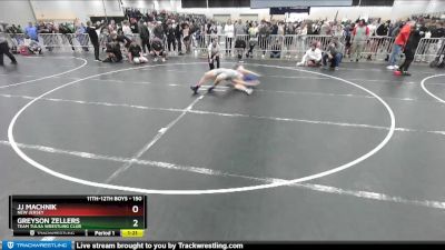 150 lbs Champ. Round 3 - Jj Machnik, New Jersey vs Greyson Zellers, Team Tulsa Wrestling Club