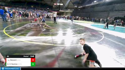 86 lbs Cons. Round 1 - Jayden Renard, Sua Sponte Wrestling Club vs Keiraa Itzayana Sandoval-Santos, Wrestling Club Tacoma Slam