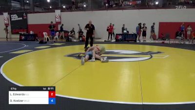 67 kg Consi Of 16 #2 - Lauden Edwards, Illinois vs Dallas Koelzer, Wildcat Elite