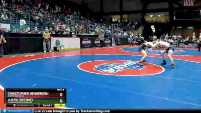 6A-150 lbs Quarterfinal - Justin Whitney, Habersham Central Hs vs Christopher Henderson, North Forsyth