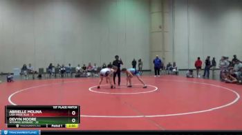 120 lbs Finals (2 Team) - Rianne Murphy, Wyoming Seminary vs Donavanne Reinhard, Golden Jaws